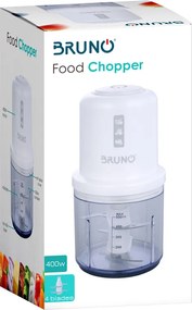 BRUNO πολυκόπτης BRN-0066, 500ml, 400W, 4 λεπίδες, λευκό