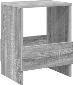 vidaXL Ράφι Περιοδικών Γκρίζο Σονομα 35 x 30 x 45 εκ.