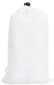 vidaXL Δίχτυ Σκίασης Παραλλαγής Λευκό 506x279 εκ. με Σάκο Αποθήκευσης