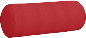 vidaXL Μαξιλάρια Στήριγμα 2 pcs Κόκκινο Ø 25 x 70 cm ύφασμα