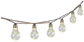 Ηλιακή Διακοσμητική Γιρλάντα 50xLED 0,06W Καφέ 5,7m ΙΡ44 33694-10 Globo Lighting. -33694-10-Καφέ 33694-10