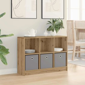 vidaXL Πλαϊνό γραφείο Artisan Oak 88,5 x 27,5 x 63,5 εκ