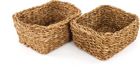 ΨΆΘΙΝΑ &amp; ΥΦΑΣΜΆΤΙΝΑ ΚΑΛΆΘΙΑ BASKET RECTANGULAR 54 NATURAL BD2000190