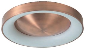 Φωτιστικό Οροφής - Πλαφονιέρα 77-8161 Led 60cm Amaya Copper Homelighting Aluminum,Acrylic