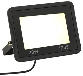 vidaXL Προβολέας LED Θερμό Λευκό 30 W