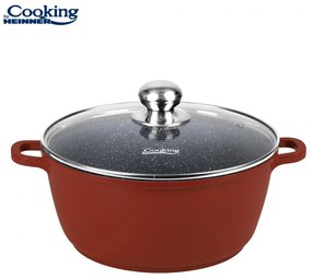 Heinner HR-JLG-C22CR Βαθιά Κατσαρόλα από Αλουμίνιο 3lt / 22cm CALABRIA