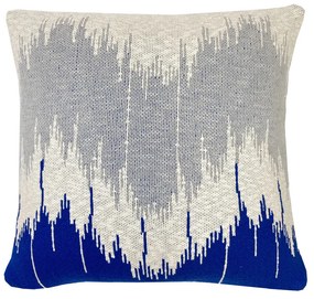 Μαξιλάρια Malagoon  Wave knitted cushion blue (NEW)