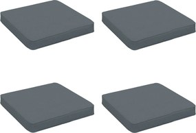 vidaXL Μαξιλάρια καθιστικού 4 κομματιών VUGHT 4 pcs 100% Πολυεστέρας
