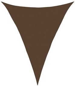 vidaXL Πανί Σκίασης Καφέ 5 x 6 x 6 μ. από HDPE 160 γρ./μ²