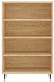 vidaXL Ραφιέρα Sonoma Δρυς 57 x 35 x 90 από Επεξεργασμένο Ξύλο