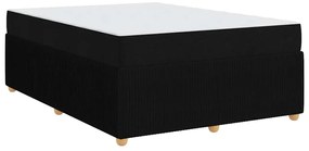vidaXL Σκελετός Κρεβατιού Άλλο Μαύρο 160 x 200 cm ύφασμα