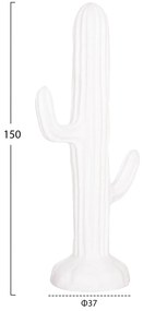 ΔΙΑΚΟΣΜΗΤΙΚΟΣ ΚΑΚΤΟΣ ΔΑΠΕΔΟΥ CACTUS HM4386.02L ΓΥΨΟΣ ΣΕ ΛΕΥΚΟ 63x37x150Υεκ.