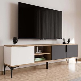 Έπιπλο Tηλεόρασης Tarz 360ALE1703 180x33x49cm Multi