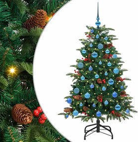 vidaXL Τεχνητό Χριστουγεννιάτικο Δέντρο με 150 LED Πράσινο 150 cm