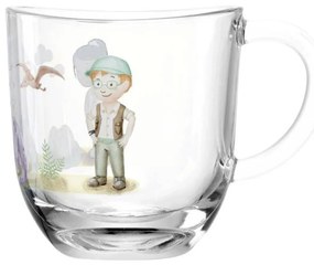 Κούπα Παιδική Dino 044424L 280ml Multi Leonardo Γυαλί