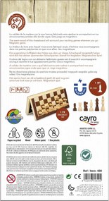 Σκάκι Cayro Ξύλο