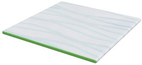 vidaXL Στρώματα Λευκό και Πράσινο 200 x 200 cm