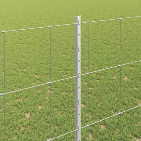 vidaXL Άγριος Φράκτης με Στηρίγματα 50 x 1,5 μέτρα (Π x Υ)
