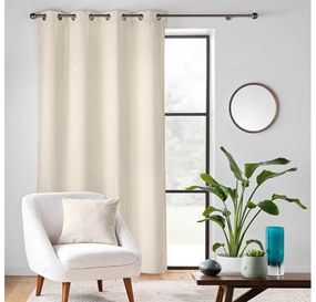 Κουρτίνα Υψηλής Σκίασης Nils Douceur d'intérieur με τρουκς και διαστάσεις 140x260cm - Natural