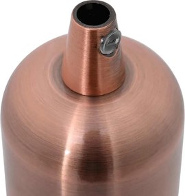 vidaXL Λαμπτήρες 2 τεμάχια Κόκκινο Χάλκινο E27