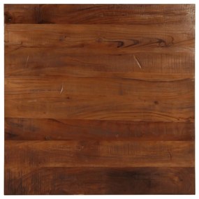 vidaXL Επιτραπέζιο 80x80x2,5 cm Τετράγωνο Μασίφ Ξύλο Ανακυκλωμένο