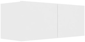 vidaXL Έπιπλο Τηλεόρασης 3 Τεμαχίων Λευκό από Επεξ. Ξύλο