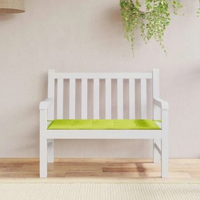 vidaXL Μαξιλάρι Πάγκου Κήπου Αν. Πράσινο 120x50x4 εκ. Ύφασμα Oxford