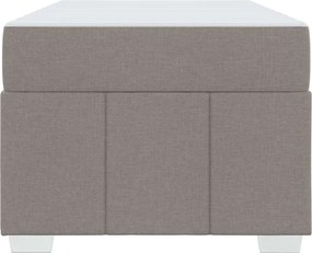 vidaXL Σκελετός Κρεβατιού Taupe 100 x 200 cm ύφασμα
