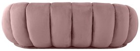 Καναπές Embrace pakoworld βελούδο σε σάπιο μήλο απόχρωση 180x105x65εκ