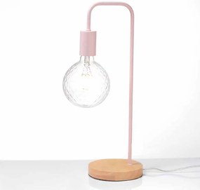 Πορτατίφ Aca Naxos KS1755TPW Pink/Wood