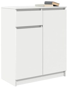 vidaXL Συρταριέρα με Συρτάρια Λευκή 71x35x84 εκ. από Επεξ. Ξύλο