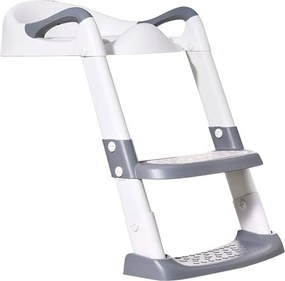 Παιδικό Κάθισμα Τουαλέτας Με Σκαλάκι Babywise Grey BW032