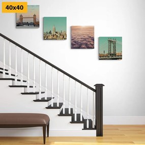 Σετ φωτογραφικά καθίσματα σε απαλά χρώματα - 4x 60x60