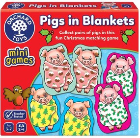Pigs In Blankets Mini Game Ηλικίες 3-7 ετών Orchard Toys