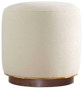 Σκαμπό Zeone 209FLF1147 42x43cm Cream