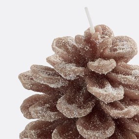 Κερί από κερί, σε σχήμα κουκουνάρι, ύψος 9,5 εκ., Caspar