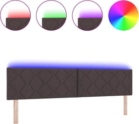 vidaXL Κεφαλάρι Καφέ 200 cm ύφασμα