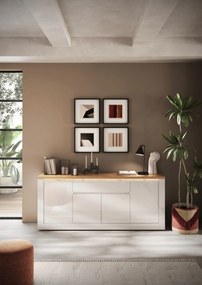 Έπιπλο Τηλεόρασης Ανθρακί Οξειδωμένο 121x43x57