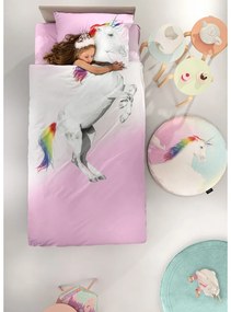 Σεντόνια Παιδικά Ceros (Σετ 3τμχ) Pink Saint Clair Μονό 170x250cm 100% Cotton
