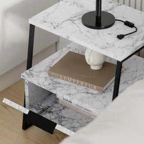Nightstand Pal - Carrara Marble Carrara Marble