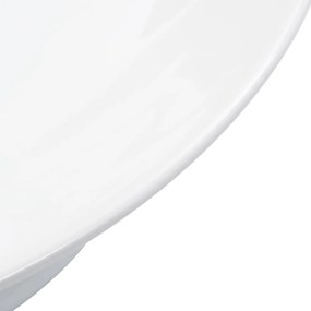 vidaXL Νιπτήρας Λευκός 41 x 12,5 εκ. Κεραμικός