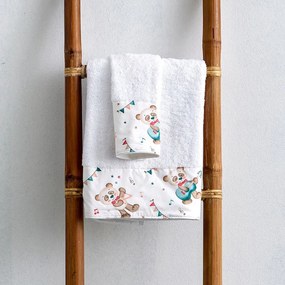 Βρεφικές Πετσέτες (Σετ 2τμχ) Sb Home Baby Music Blue 500gsm