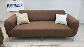 Stewehome Σετ καλύμματα καναπέ από πολυεστέρα και βαμβάκι με ριγέ σχέδιο 180x230 cm
