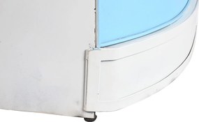 Ντουλάπι μπαρ Home ESPRIT Λευκό Καφέ Τυρκουάζ 157 x 52 x 90 cm