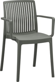 ΠΟΛΥΘΡΟΝΑ ΠΟΛΥΠΡΟΠΥΛΕΝΙΟΥ IDA HM6127.04 DARK OLIVE 53x50x82Υεκ.