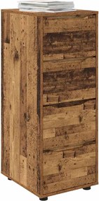 vidaXL Ντουλάπι αποθήκευσης Παλιό Ξύλο 40 x 48 x 105 εκ