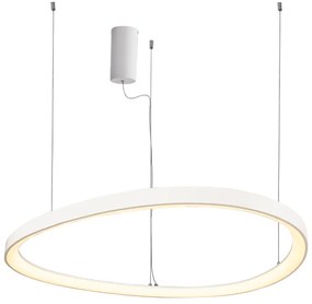 ΚΡΕΜΑΣΤΟ Φ/Σ LED 73W CCT 5800LM HARMONY ΛΕΥΚΟ ΑΛΟΥΜΙΝΙΟ IP20 D80XH120CM ACA BR97LEDP80WHCCT