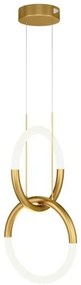 Κρεμαστό Φωτιστικό Οροφής LED 18W Node 3000K Φ34 MAYTONI-MOD165PL-L18G3K-Χρυσό MOD165PL-L18G3K