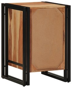 vidaXL Κομοδίνο 40x40x59 εκ Μασίφ ξύλο ακακίας