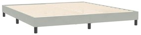 ΚΡΕΒΑΤΙ BOXSPRING ΜΕ ΣΤΡΩΜΑ ΑΝΟΙΧΤΟ ΓΚΡΙ 180X210 ΕΚ. ΒΕΛΟΥΔΙΝΟ 3316605